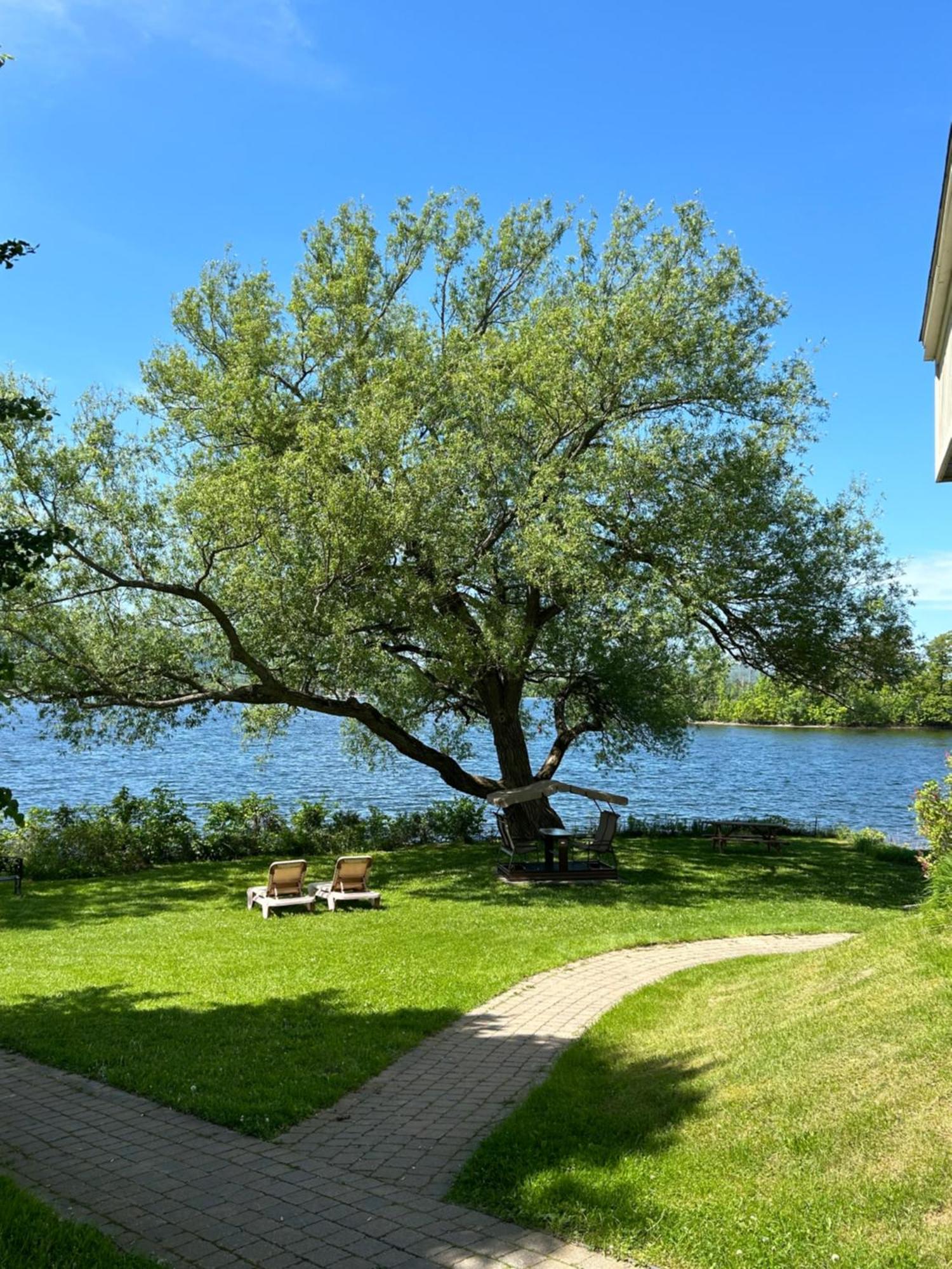 Au P'Tit Cocon Sur Le Lac Magog Exterior photo